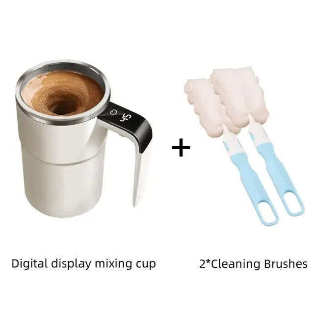 Self-Stirring Electric Coffee Mug